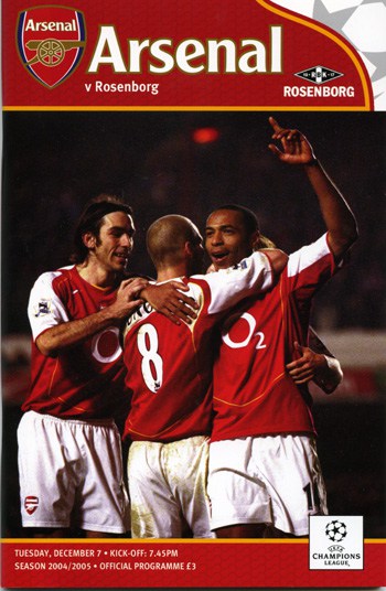 Arsenal FC v Rosenborg BK